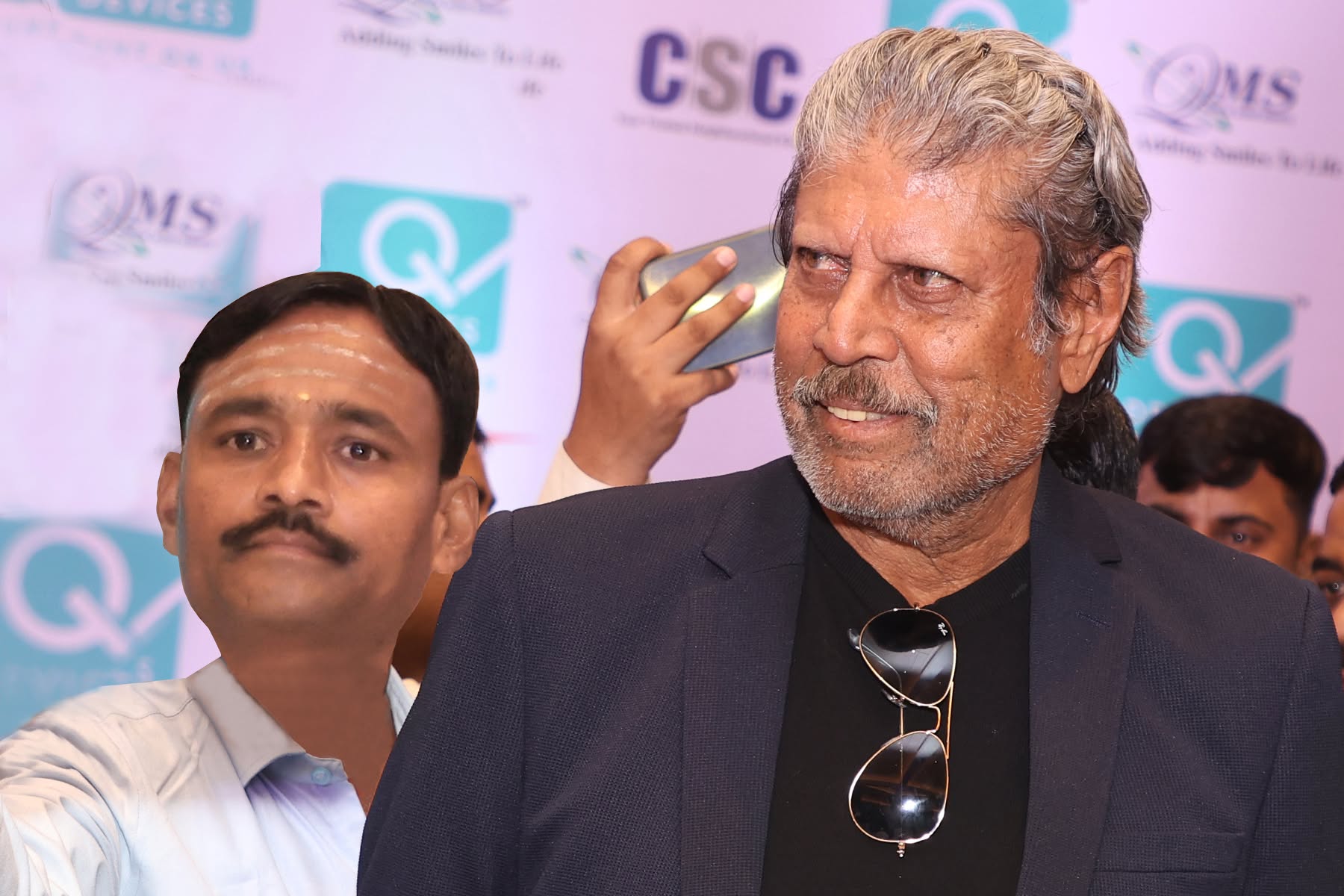 ಶ್ರೀ ಕಪಿಲ್ ದೇವ್ ಜೀ ಅವರೊಂದಿಗೆ CSC eStore ಕಾರ್ಯಕ್ರಮದಲ್ಲಿ